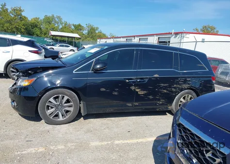 2015 Honda Odyssey Touring/Touring Elite from USA, damaged, VIN 5FNRL5H96FB065542